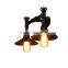Vintage Industrial Water Pipe Wall Sconce Edison Bulb Style Wall Lamp