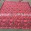 flower pattern portable beautiful thread blanket