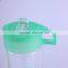 China Supplier Heat Resistant Glass Travel Bottle Water Bottle With Silicone Sleeve Straw Handblown Glassware OEM 400ml