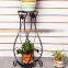 Europe style metal flower stands/ outdoor decorative flower pot stands/ flower stands
