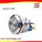 low voltage electric 22mm Flat Latching type Led push button switch KA22F