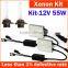 Wholesale car accessories 55W Xenon kits, HID conversion kits with 55W ballast and mono lamp H1, H3, H7, H11, 9005, 9006