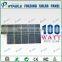 Portable wholesale market  china 100W mono solar panels for laptop