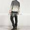 Street Paint Accent Distressed Semi-baggy Jeans (LOTM040)