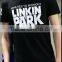 Men's cotton round collar printing T-shirt