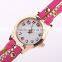 New Braided Bracelet Watch Leather Bracelet Watch Multi Colors Waist Watch for Women