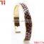 Brass cuff bangles genuine python steel bracelets wholesale sale