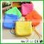 New Fashion heart shape silicone shoulder bags with long strips