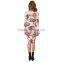 Bonvatt 2017 Printing bandage dress skirt suits