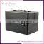 Qualitied men cosmetic bag all black color cosmetic bags