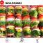 IQF frozen vegetables skewer 2015 china handmake