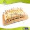 reasonable price natural handmade wooden sushi bridge with logo