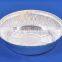round aluminium foil food tray