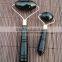 new arriving natural white and black jade roller facial massager with gift box