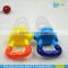 High Quality wholesale BPA Free silicone baby feeder pacifier for fruit fresh food feeder