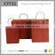 Craft paper bag with customized sizes and designs and colors