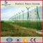Heavy Duty Razor Barbed Triangle Bending Welded Wire Airport Fence With Y Post