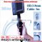 High resolution flexible snake scope inspection borescope endoscope camera