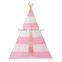 High-quality OEM Promotional cotton canvas kids room Teepee Indian Tent Tepee Tipi Wholesale