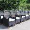 Wooden And Rattan Furniture 12 Seater Dining Table