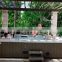Indoor/outdoor whirlpool bathtub swim spa hot tub