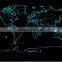 CT-543 Starlight Map Travel Globe World Map Travel map