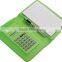 Promotional colorful calculator with notepad with high quality