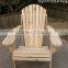 Pine wood Adirondack chair with customer logo