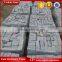 Grey white granite cobble paving stone