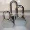 Solid Chromed Hardened Steel Shackle Stainless Steel Padlock With Removable And Rekeyable Cylinder
