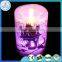 Chinese plastic party multi color flameless led candle