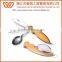 A21-S005-2S Stainless Steel Foldable Travel Cutlery Set with Plastic Handle Chips