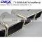 factory price car part 304 stainless steel a-udi a8 muffler exhaust tip