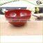 customize cheap burnish finish wood soup bowl for sale
