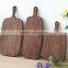Natural wood and marble chopping cutting board