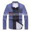 custom long sleeve cotton solid mens polo t shirt