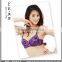 Exotic floral beaded bra tops for belly dancing belly dance beaded bras