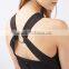 Goddness Cross Front Sexy Nighty Maxi Dresses Cross Strap Ring Back Ball Gown Wedding Dresses 2016 HSD5757