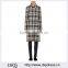 Customized Lady Apparel Multicolored Fashion Long Sleeves Wool-blend Twill Coat(DQM029C)