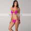 Wholesale four color no rims swimwear bikinis set