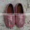 Child slip on glitter pink shoe bulk stock cheap