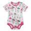 China supplier rompers for baby girl,custon funny baby rompers cotton with pattern