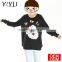 OEM factory price women Sequins santa knit christmas pullover sweater