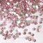 Outstanding light rose rhinestone hotfix for shoes, garment and bags