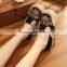 abstract women homemade linen sandals comfortable fisherman shoe folk slippers/Chinese ethnic flavor casual linen shoes