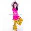 Latest frock design baby outfit dream catcher girl clothes set fall 2016 M6090706