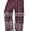 Indian Multi Color Elephant Printed Women Palazzo Pant For Women