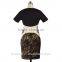 American and European lace dresses with a slit pencil skirt PS04