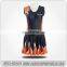 2017 custom new design fashion netball dress sports bodysuit wholesale