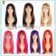 Long Straight Fancy Dress Costume Ladies Synthetic Party Wigs HPC-0010